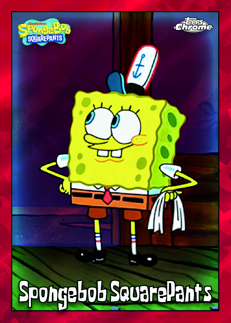 Topps Chrome® SpongeBob - Sapphire Edition